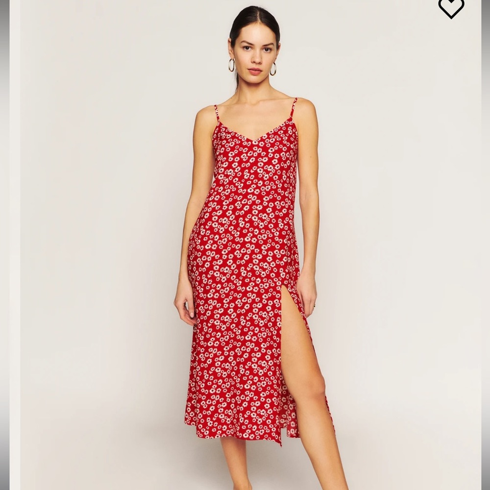 Tags on reformation crimini dress